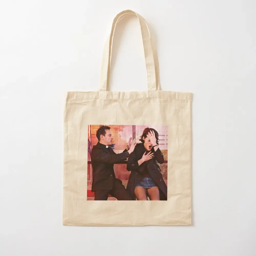 Fleabag Hot priest meme Tote Bag custom tote bag sacs de shopping Tote Bag