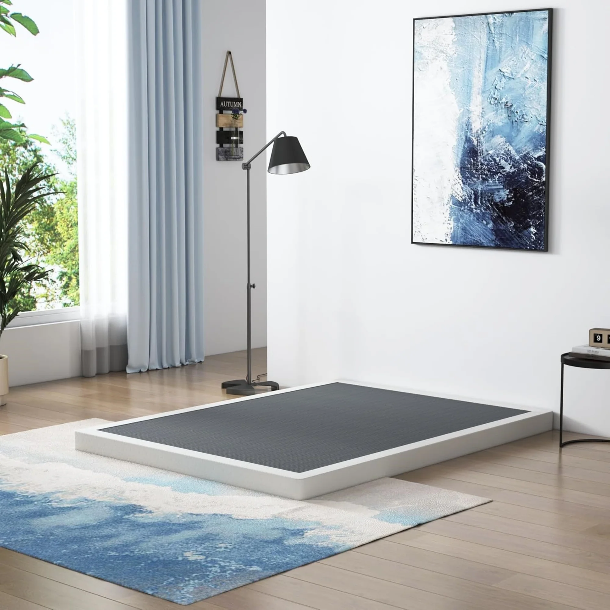 Memory Foam Mattress In A Box Queen - Base de colchón de perfil bajo