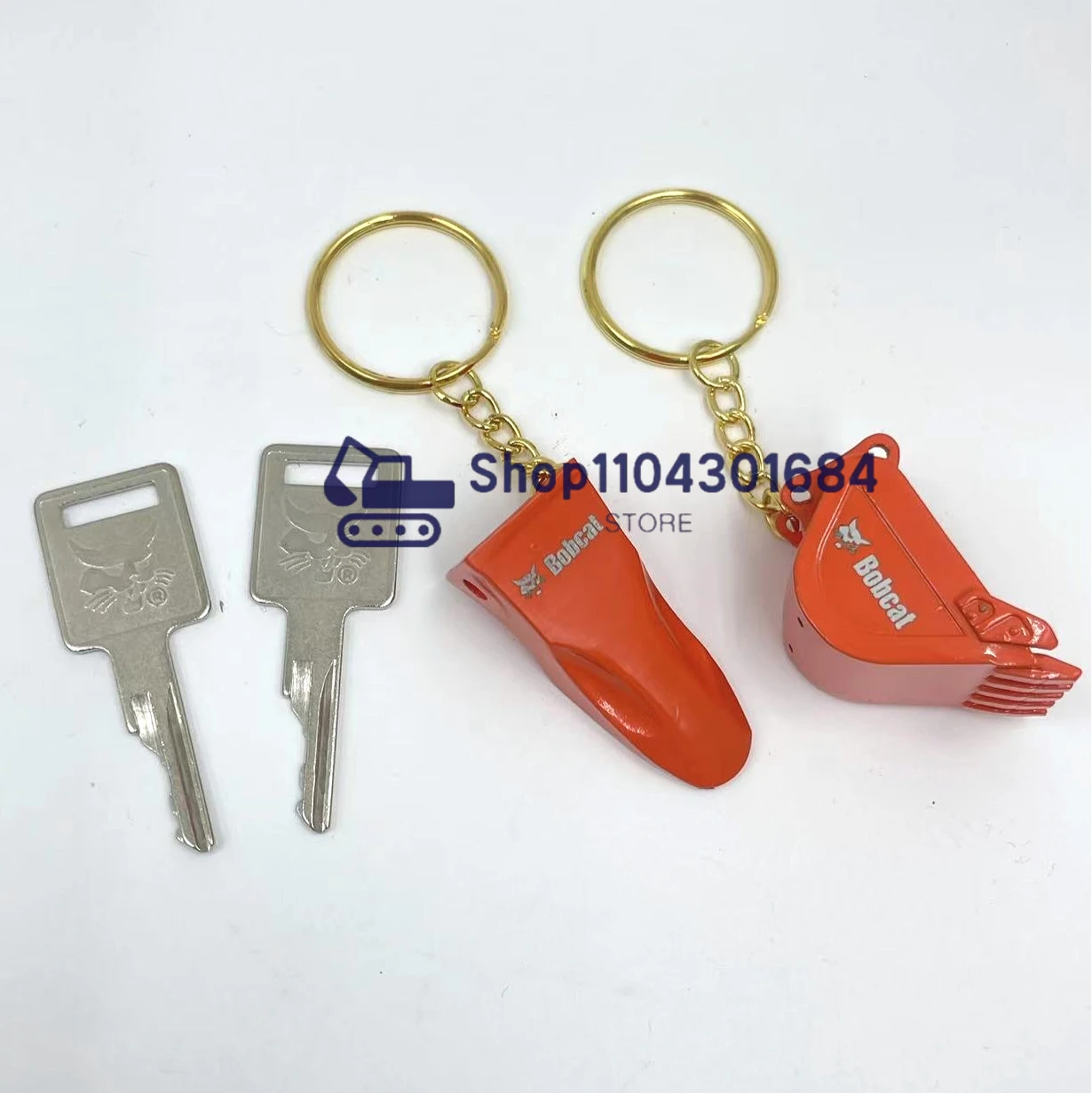 

S331/S160 для Bobcat Key D250 S550 S185 Погрузчик с бортовым поворотом Ключ-подметальная машина Экскаватор Тяжелое оборудование Брелок Ковш Брелки