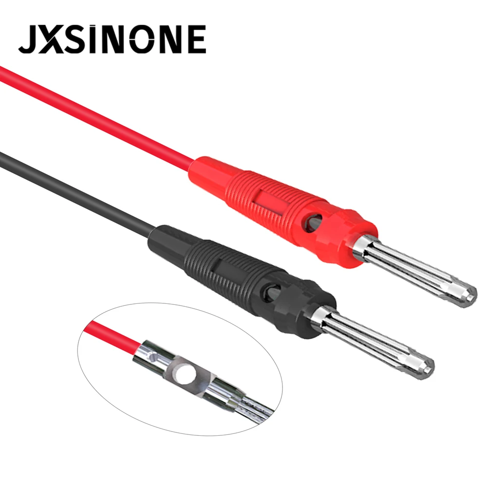 JXSINONE P3008 10 قطعة 4 مللي متر النحاس الموز التوصيل جاك ل مكبر للصوت اختبار مجسات موصل