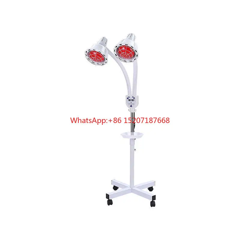 

Double Infrared Light Therapy Lamp 275W Near Infrared Therapy Lamp for Body or Pain with Stand Therapy Device