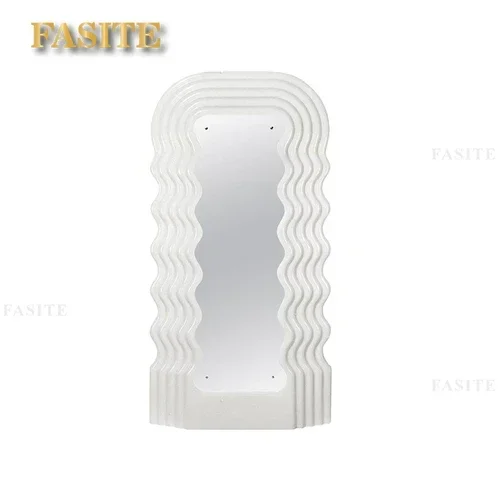 Modern Wave Floor Mirror Dressing Mirror Fashion