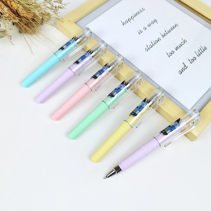 

Cartoon Mini Neutral Pen Short Pocket Pen Mini 0.5mm Neutral Pen Signing Student Pen