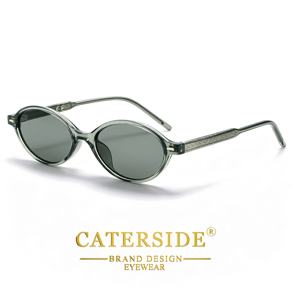 CATERSID Retro Damen Punk Sonnenbrille Hochwertige PC Ovale Kleine Rahmen Sonnenbrille Herren Outdoor Street Hip Hop Brille UV400 – Detail 14
