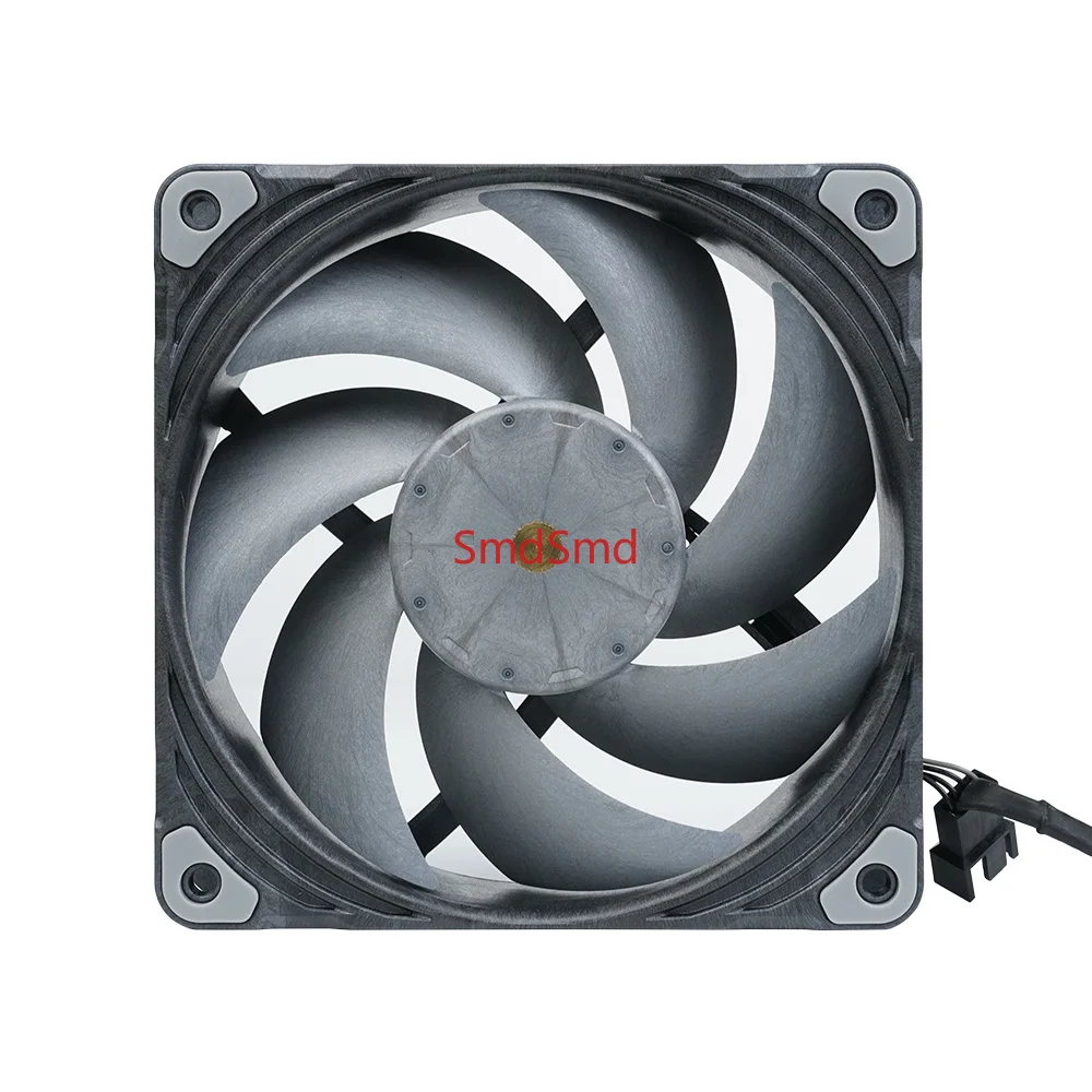 T30 Industrial Grade High Pressure 12CM PWM Water Air Cooling Fan,Dual Vapo Bearing,120X120X30MM Powerful Cooler Master