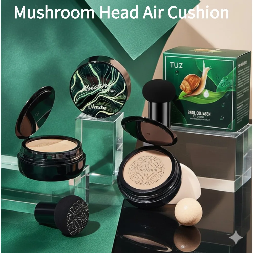 エアクッション CC クリーム マッシュルームヘッド ファンデーション コンシーラー モイスチャライザー オイルコントロール 防水 エアクッション ブライトン フェイス コスメティック