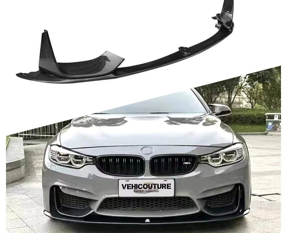 

Высококачественный передний спойлер F32 из карбона, элементы кузова, автозапчасти для тюнинга, передний бампер для BMW M4 F32 F33 F63
