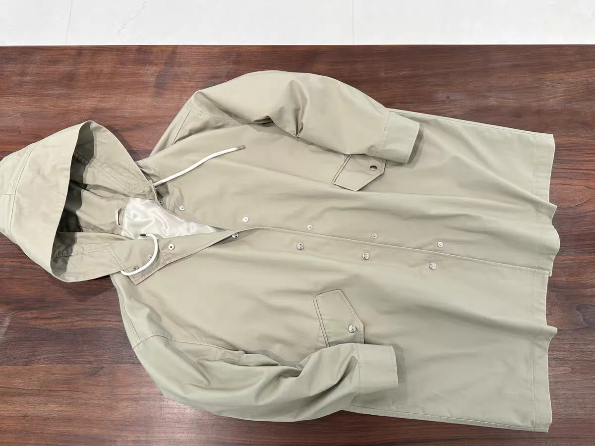 

L-Home Women's Faionable Windproof Hooded Jaet Coat Pure Color Casual Autumn Winter New Sle Mid-Length Outerwear