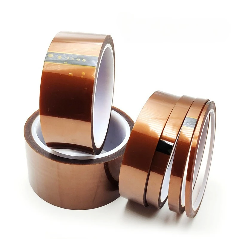

1pc | 3pcs High temp Tape Polyester PET Adhesive Insulating Adhesive Tape Battery Wire Insulation Heat Tape for Board Protection