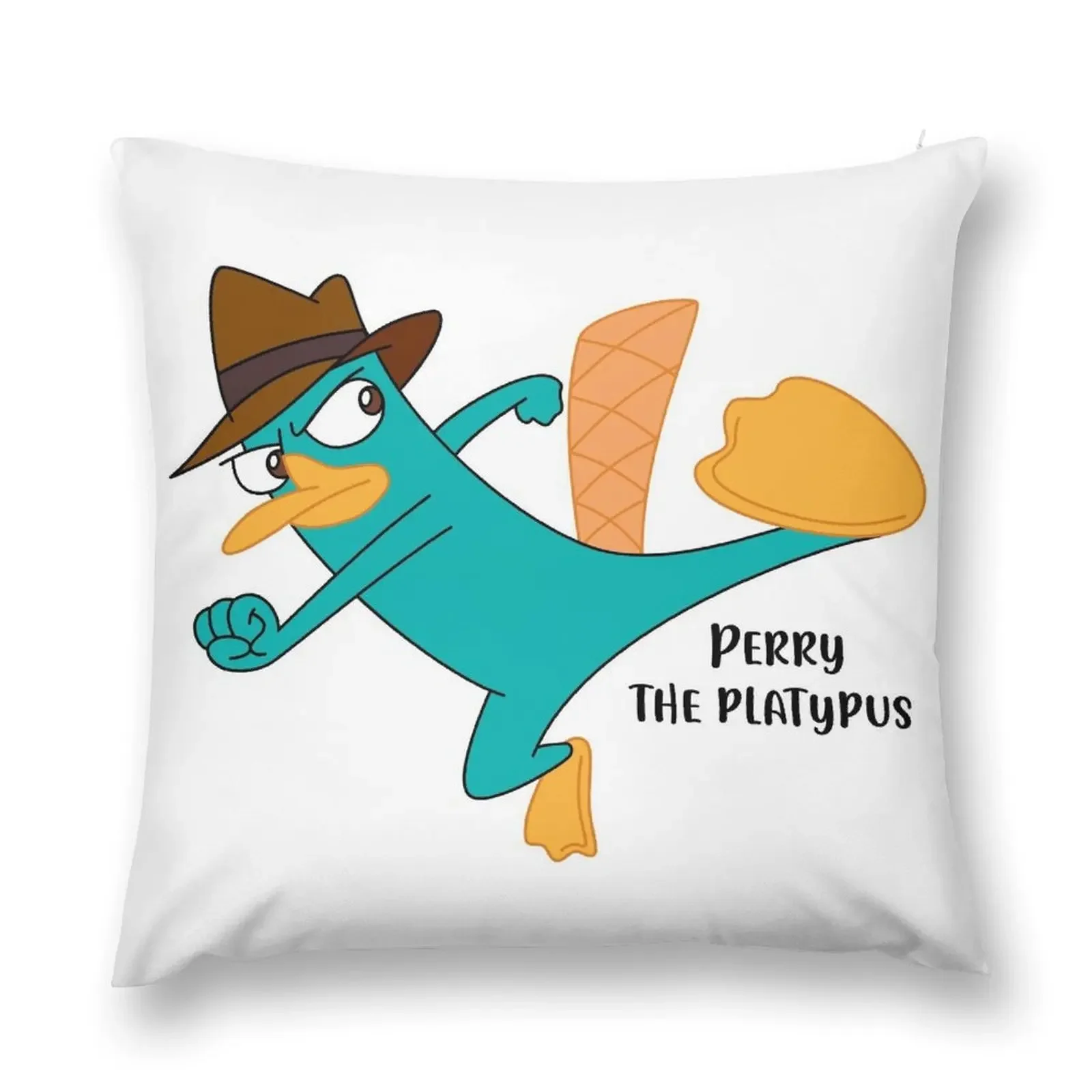 Perry the platypus Throw Pillow autumn pillowcase Sofa Cushions pillow