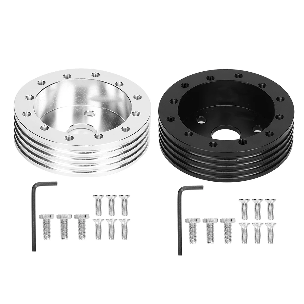 

Steering Hole Adapter 1in Aluminum Steering Wheel Hub Spacer for 5 6 Hole Wheels to 3 Hole Adapter Steering Wheel Adapter
