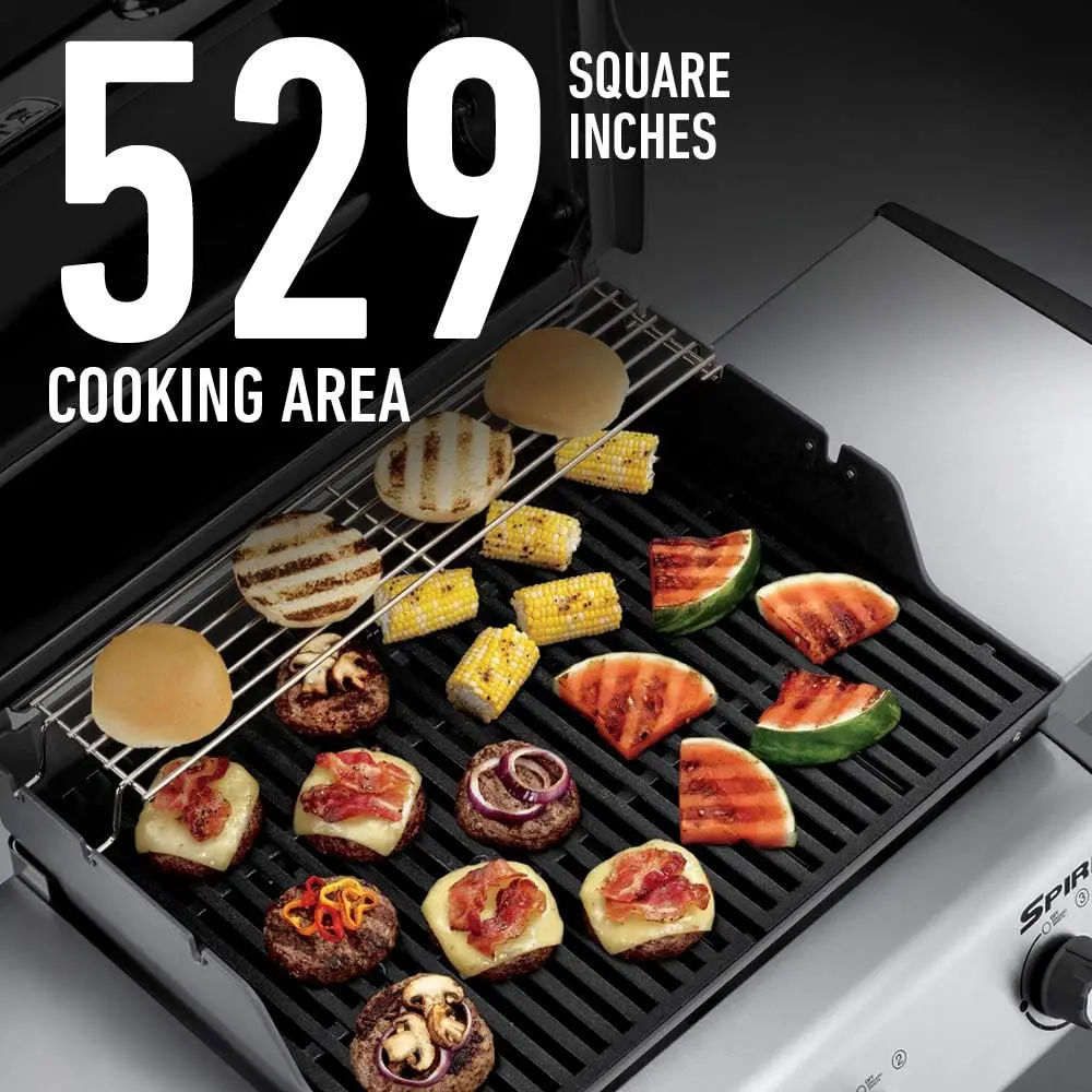 Weber spirit e330 lp schwarzer grill
