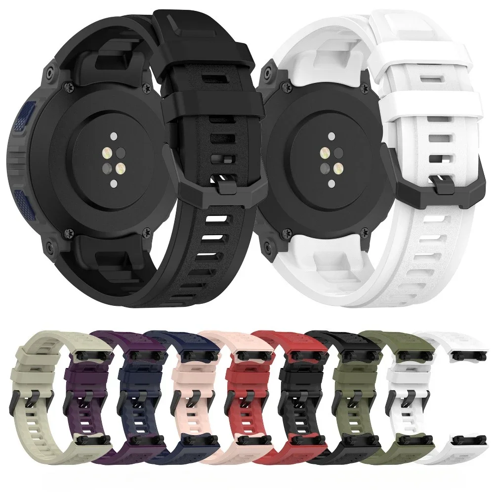 Siliconen band voor Amazfit Active Edge horlogeband Zachte smartwatch Sportarmband Polsband voor Amazfit Active Edge-accessoires