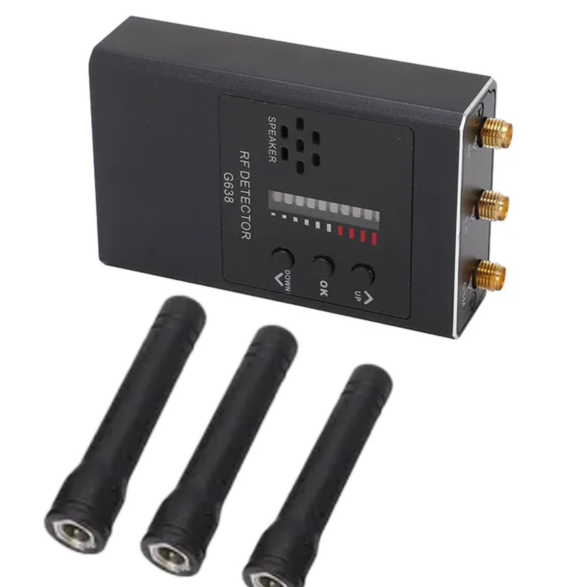 rf-detector-g338-for-privacy-detect-hidden-cameras-audio-bugs-gps-1000mah-battery-15h-work-portable-easy-to-use