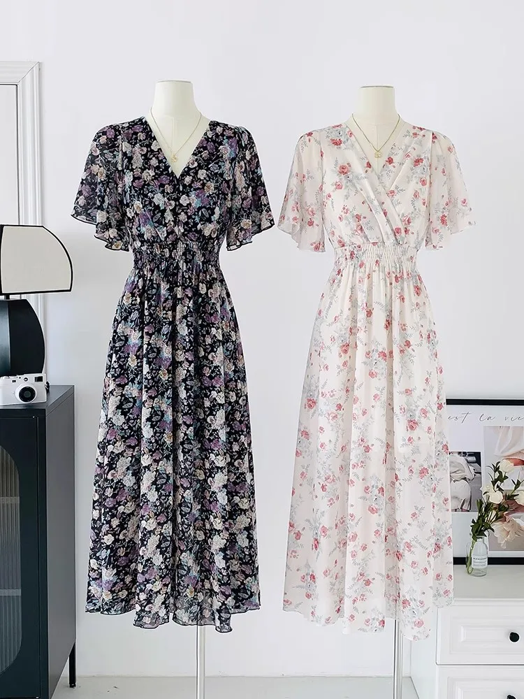 knee length dresses for ladies Bohemian Tie dye Maxi Dress | Summer Maxi Dress
