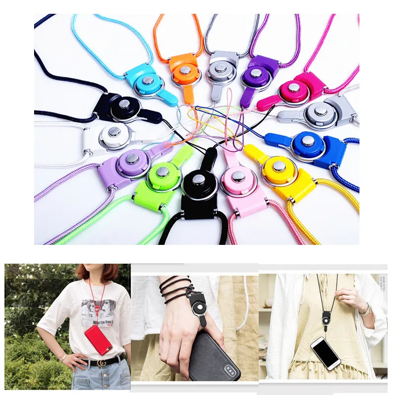 تعليق الهاتف الخلوي ، بيانات الهاتف المحمول ، أحزمة الرقبة ، حبال مرنة ، حبل قلادة للآيفون 8 ، 7 ، 6 ، 6s ، سامسونج ، 5 ، 10 حزام