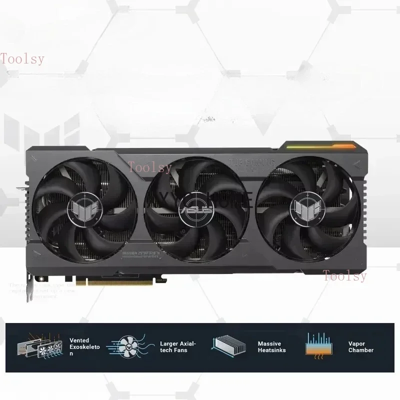 4090 Graphics card ROG STRIX RTX4090 O24G GAMING GDDR6X 21000MHz 24GB 384bit Support INTEL AMD Motherboard HDCP Video card