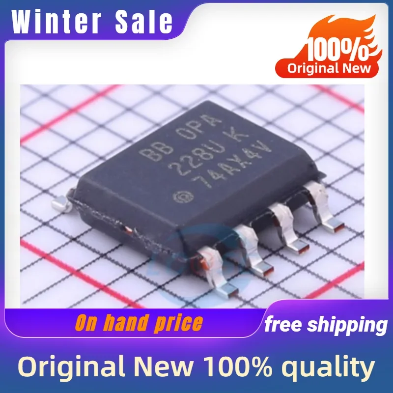 4PCs (IC) new original opa228u opa228 sop-8 quality goods