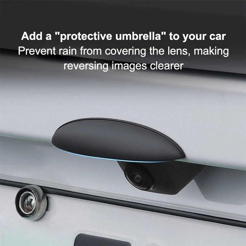 

{MOA2} 2/3/5Pcs Car Rear Camera Rain Cover Auto Reverse Camera Rain Shade Rear View Waterproof Protector