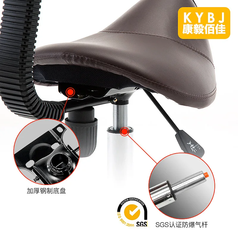 Lifting Round Stool Beauty Stools Big Worker Stool Haircut Chair Technician Stools Nail Art Rotating Stool Massage Bed Chair