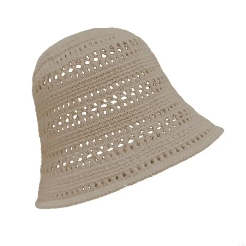 2025 جديدة عصرية منسوجة دلو قبعة خفيفة الوزن مريحة للرجال النساء غير الرسمي في الهواء الطلق #5