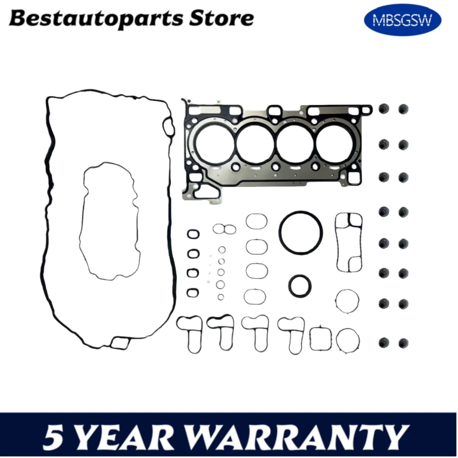 

Полный комплект прокладок деталей двигателя, подходит для 2,0 л T для Dodge Hornet Jeep Wrangler Grand Cherokee 2.0T 2.0L Gas 2018-2025 68425880AA