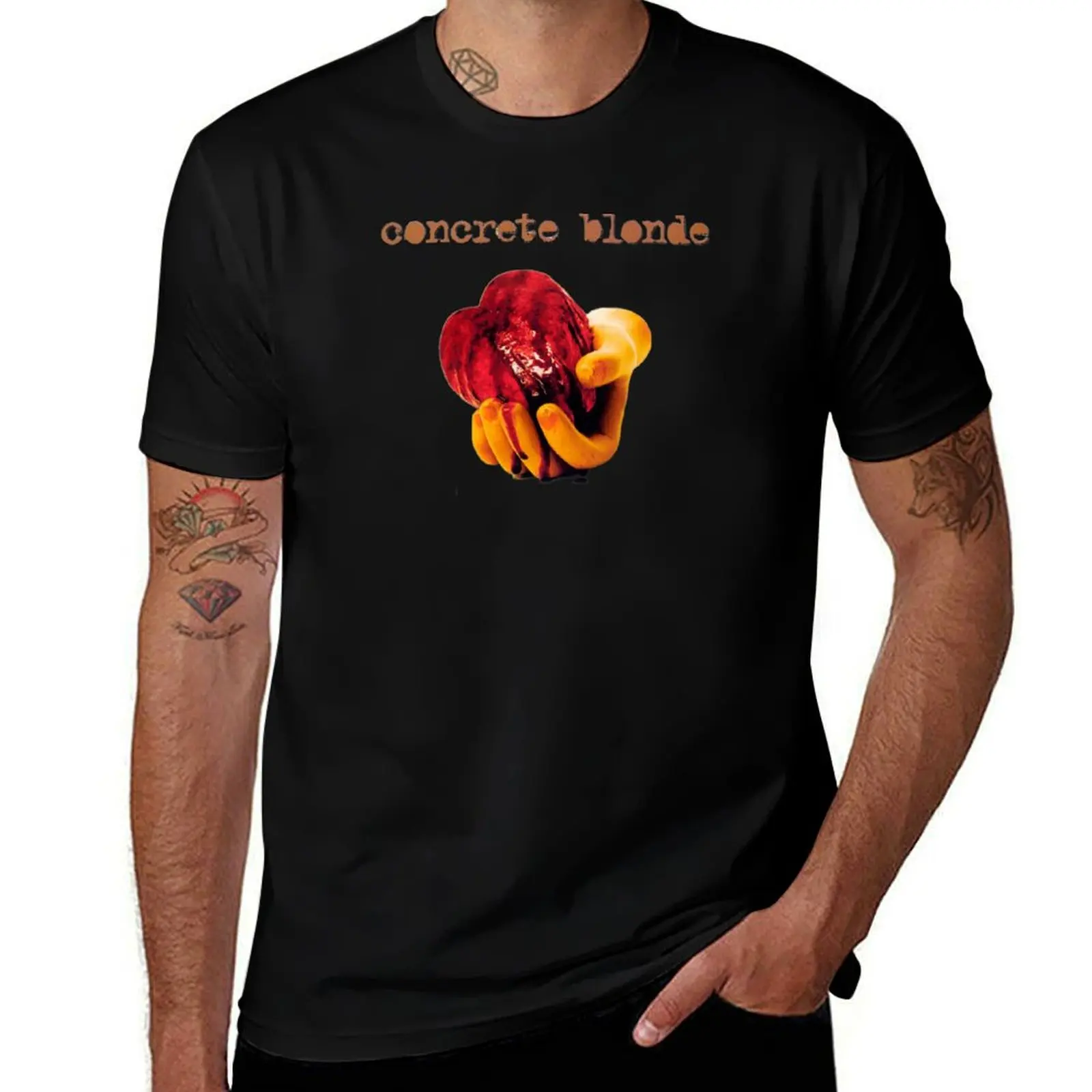 Concrete Blonde bloodletting T-Shirt Basic Breathable Solid Color T-Shirt