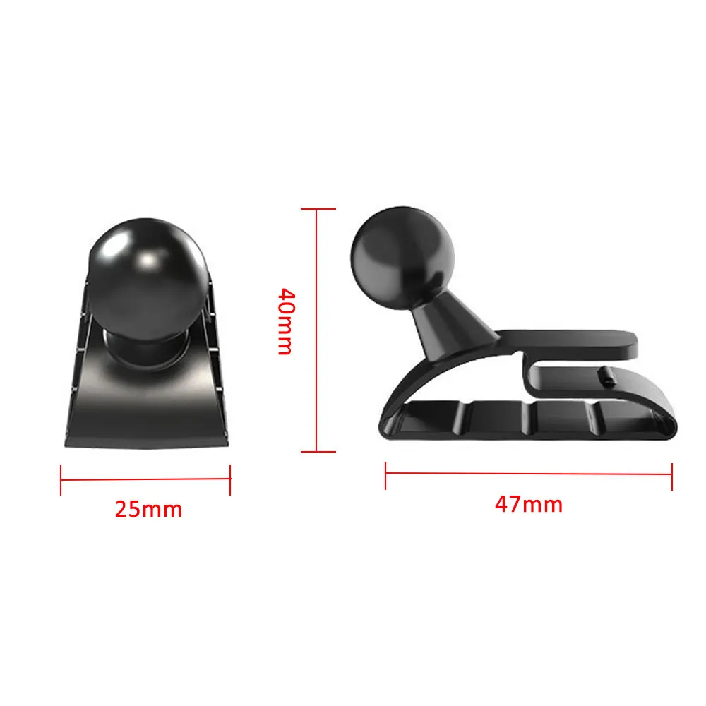 Car Holder Universal Dashboard 17mm Ball Head Suction Sticker Base Magnet Support Gravity Bracket Car Phone Holder Charger Stand