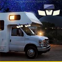 SZCH Waterproof LED Solar Light Outdoor Three for Head Lamp Motion Solar Powered Solar Street Lights for Garden Decora