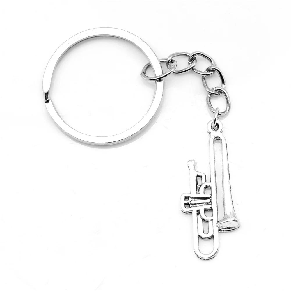 1 Piece 9x33mm Saxophone Phone Keychain Wedding Gifts For Guests