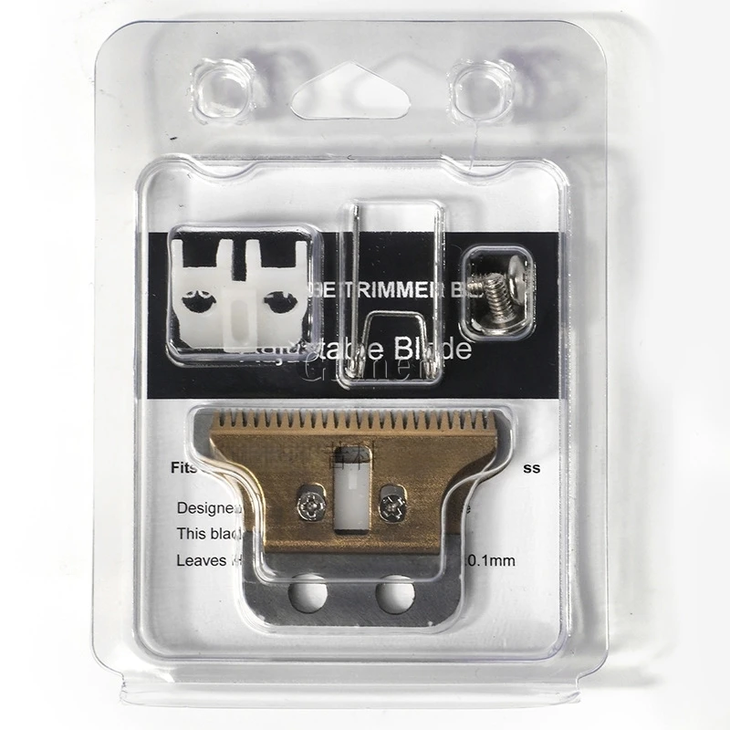 

For 8081 8171 Replacement T Wide Blades For Wahl 5 Star Detailer Li Trimmer Adjustable Stainless Steel Zero-Gap Trimmer Blade