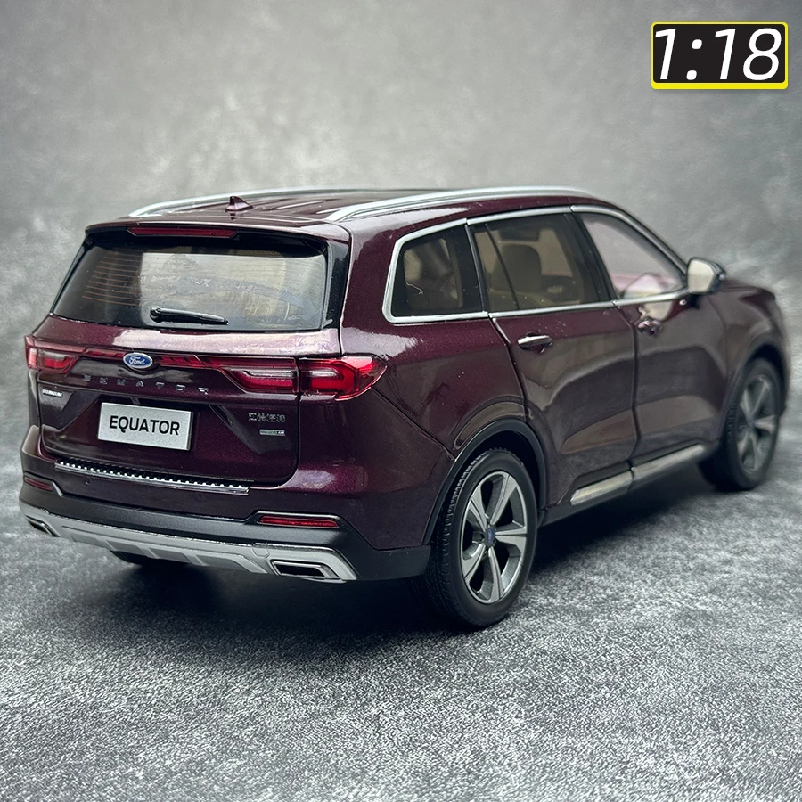 OEM 1/18 scale New Ford EQUATOR SUV car model Metal static decoration Holiday gift collection