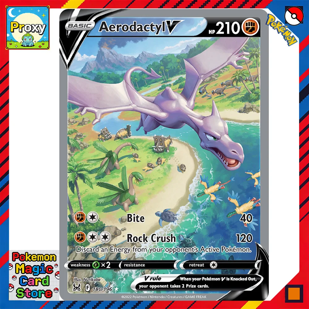 

Коллекционные карты Pokemon: Серия V&VMAX (Сильвеон, Энтеи, Драгонайт, Даркрай, Аэродактиль, Блазикен, Генгар) для PTCG и настольных игр