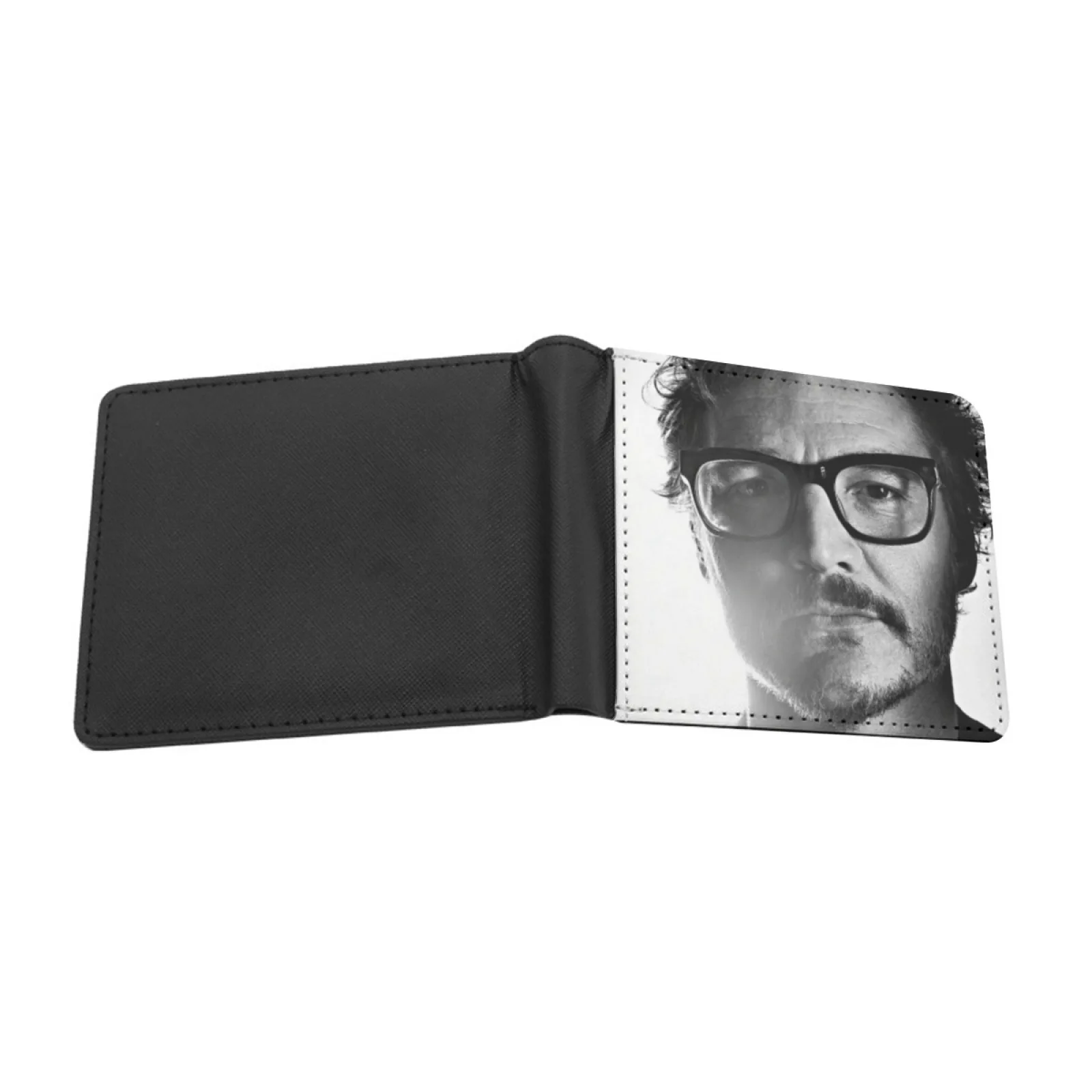 Pedro แว่นตาหนังผู้ชายกระเป๋าสตางค์ผู้ถือบัตรเครดิตกระเป๋าสตางค์สีดํากระเป๋าสตางค์ Pedro Pascal Pedro Pascal นักแสดงตลก Javier Pe ? ก