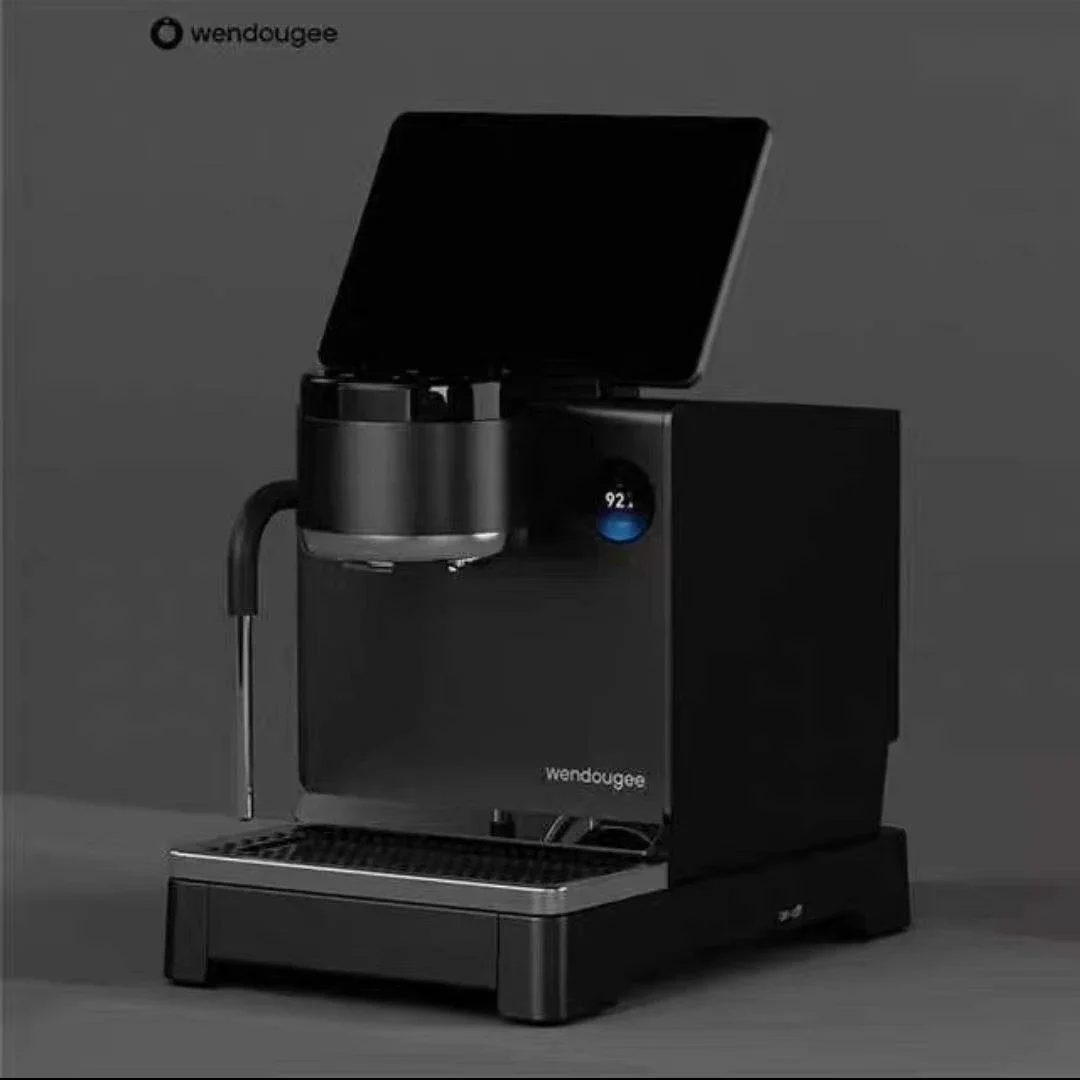 

Italian Design LITA Automatic Espresso Maker - Iron Shell Touch Screen App Control 24-Cup Single Head EU US Compatible