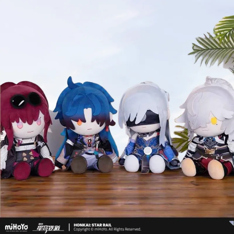 

Официальный Honkai: Star Rail Jing Yuan Kei Gen Blade Jin Xian Kafka Kafka Jingliu Keiru Plushie 35 см, плюшевая игрушка-кукла с сиденьем