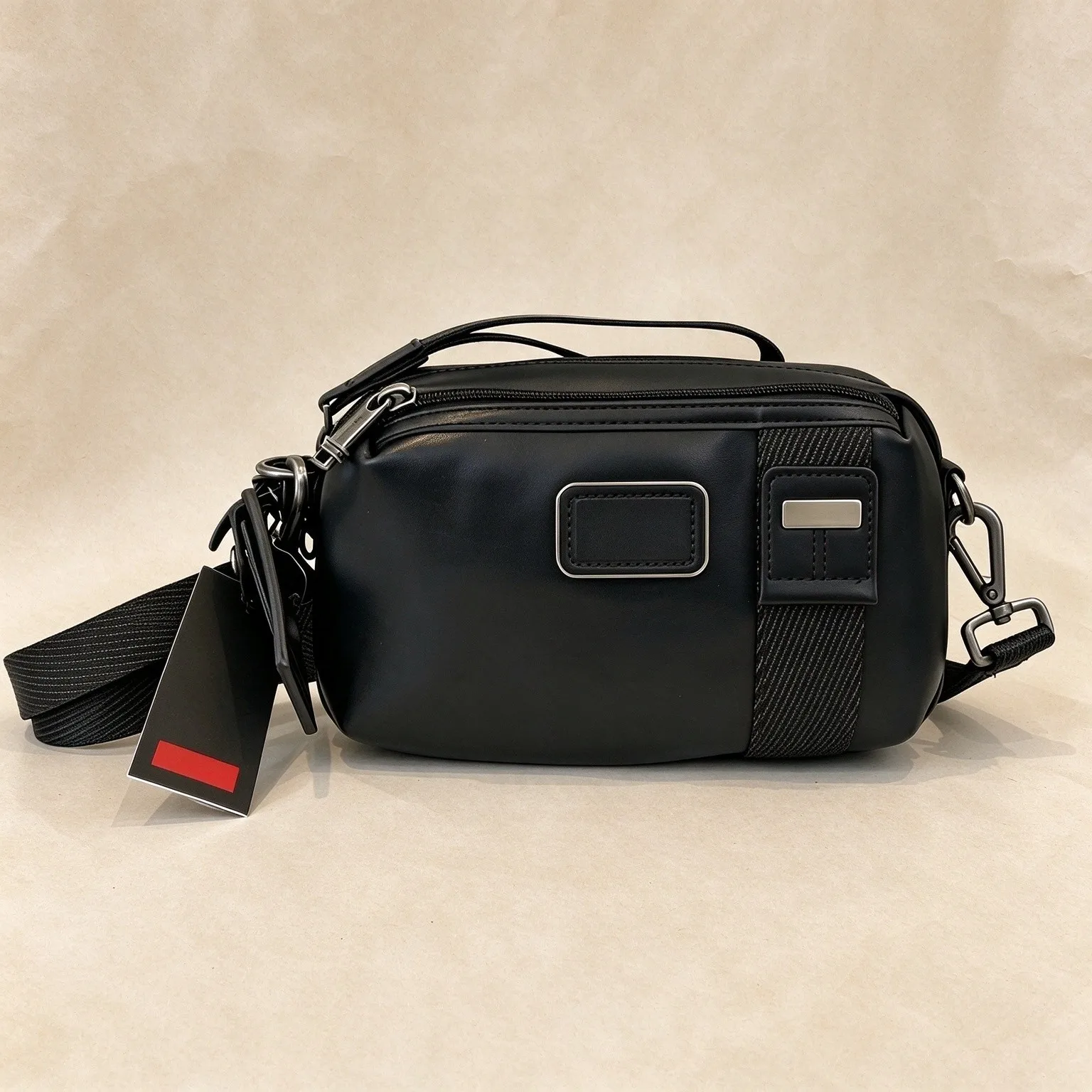 Ballistic Nylon Hand Carry Clutch Bag for Men, Minimalist Stylish Business Casual Crossbody Shoulder Bag