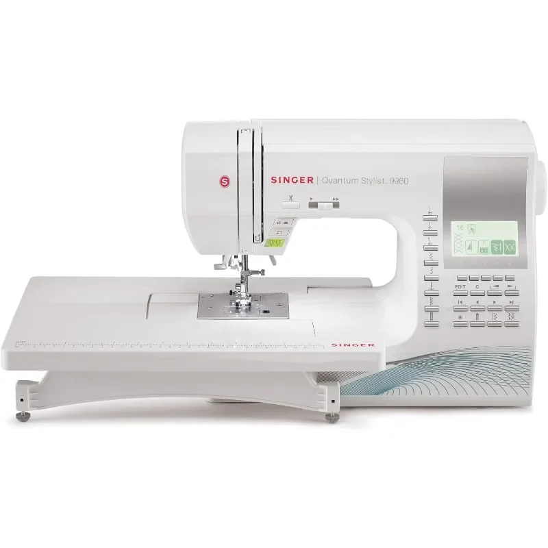 9960 Sewing & Quilting Machine With Accessory Kit, Extension Table - 600 Stitches & Electronic Auto Pilot Mode