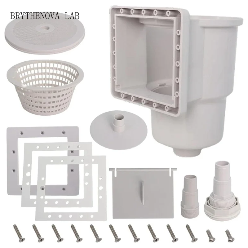 A25F-Above Ground Pool Skimmer, Thru-Wall Skimmer with Accessory, Swimming Skimmer, Pool Opening Width 6 Inches, SP1091LX