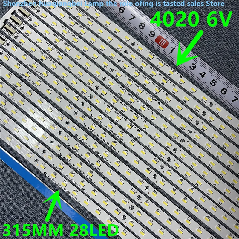 Tira de luz de fundo led para L500H1-4EB V500H1-LS5-TLEM4 V500H1-LS5-TREM4 V500H1-LS5-TLEM6 V500H1-LS5-TREM6 L50E5090-3D V500HK1