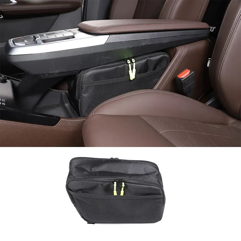 Multi functional Storage Bag For BMW X1 U11 2023 2024 Car Center Control Lower Storage Bag Car Interior Accessories