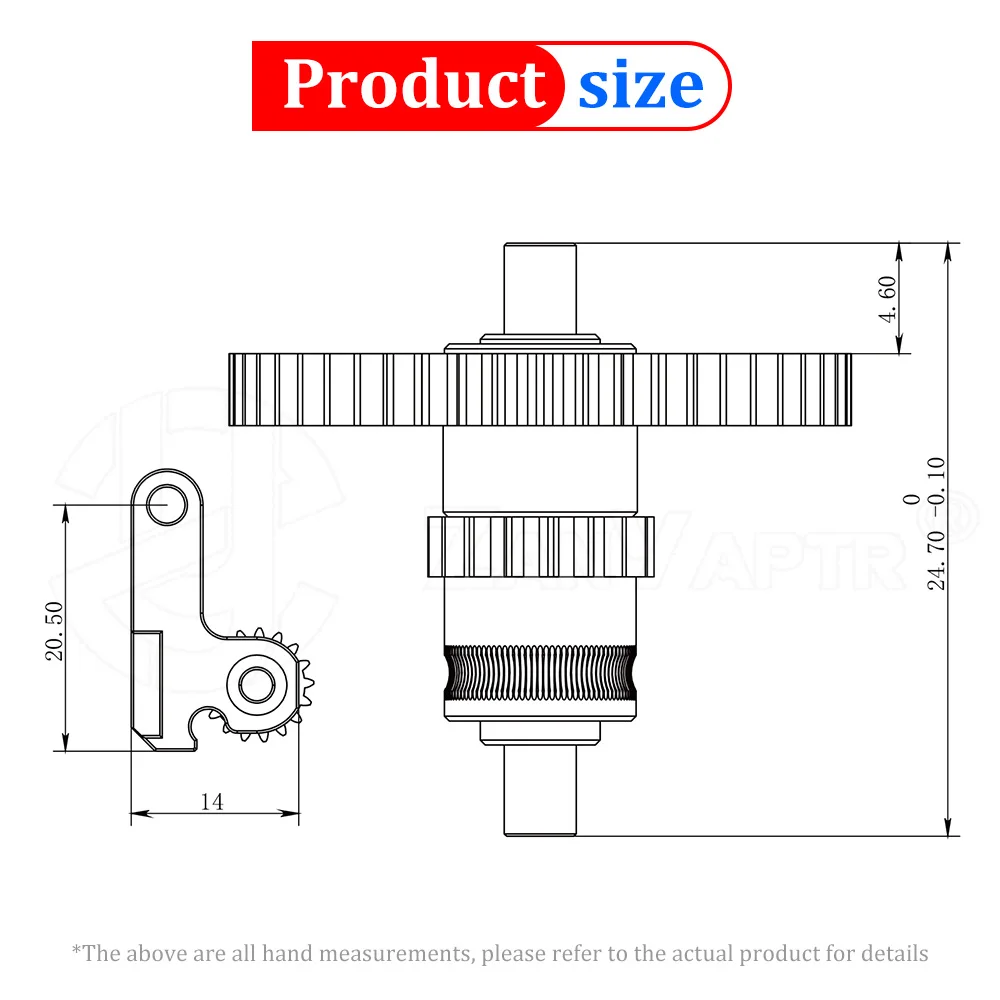 Kit de extrusora de actualización para Flashforge Adventurer 5M 5M Pro, piezas AD5M de acero endurecido, accesorios de impresión 3d de doble unidad