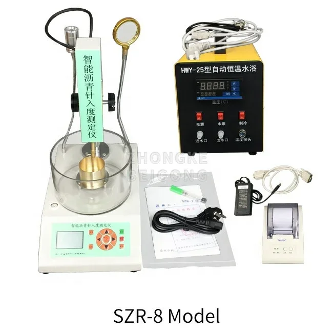 جهاز اختبار اختراق البيتومين جهاز اختبار الاختراق شبه التلقائي