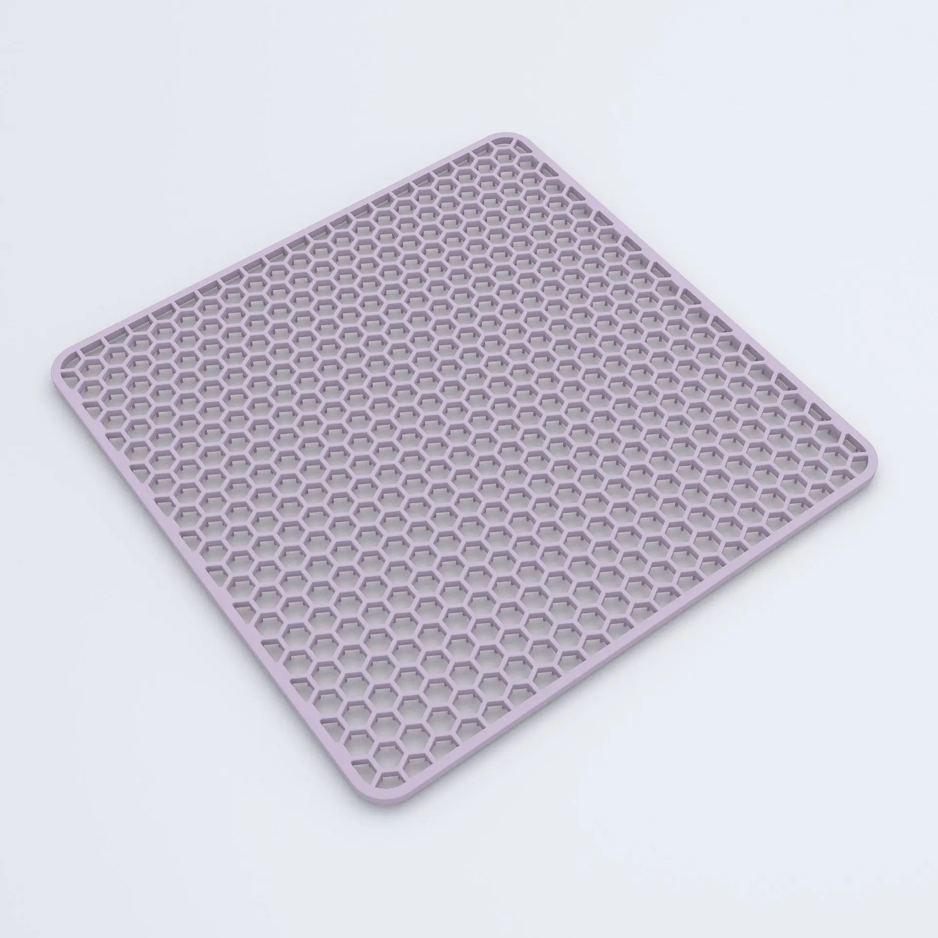Silicone Kitchen Sink Pad Adjustable Drain Drying Pad, Sink Protector with Quick Drain & Easy Storage