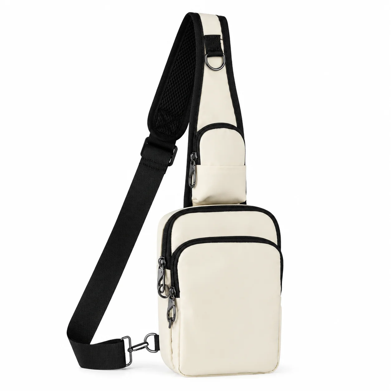 Modische Lässige RFID-Diebstahlschutz-Umhängetasche für Herren, Street-Sport-Brusttasche Einfache Leichte Schultertasche für Pendler