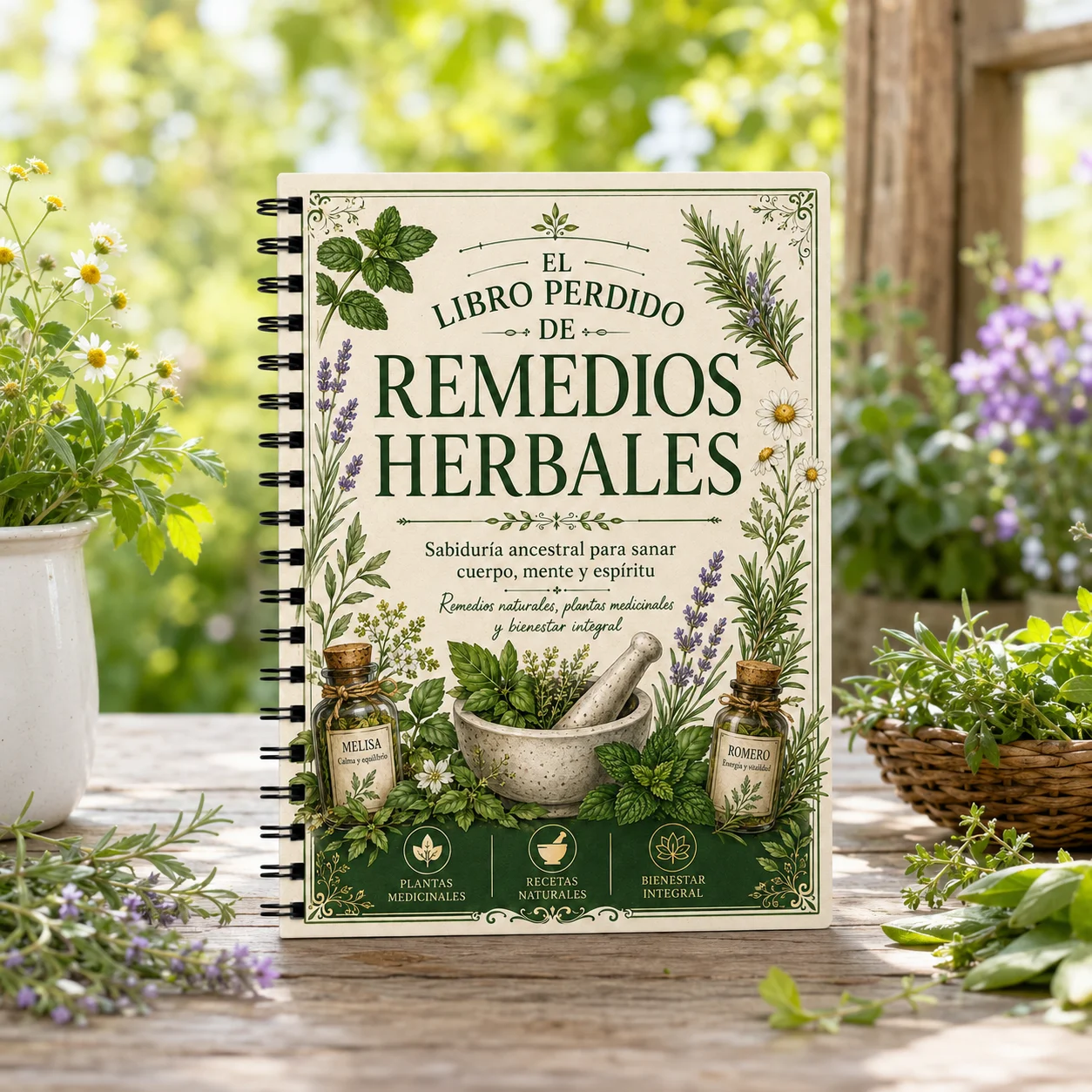 Журнал испанских травяных реце – обзор и цена Herbal Wellness Recipes