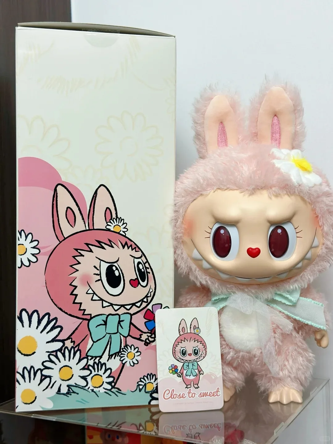 Em estoque pop mart 100% genuíno mokoko querida série perto de doce brinquedo de pelúcia de vinil bonito surpresa presente de aniversário