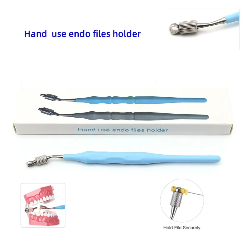 1 pz dentale endodontico file supporto per canale radicolare K H R file dentale base uso manuale Endo file supporto materiali dentista