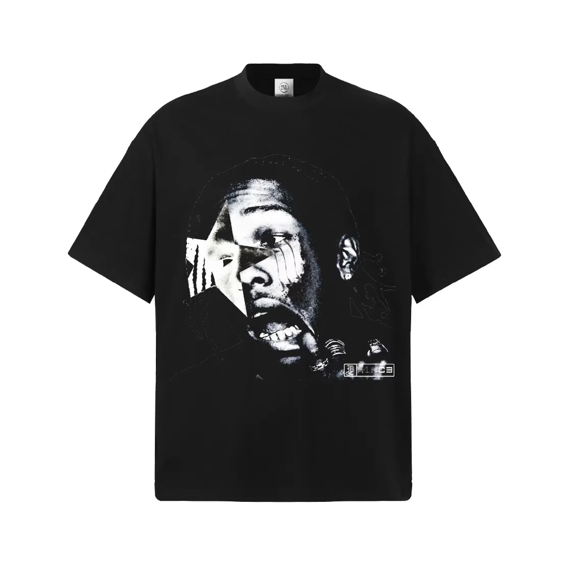 ASAP Rocky Star Graphic T-Shirt Unisex Oversized Hip Hop Casual Cotton Short Sleeve Modern Streetwear Fashion for Weekend