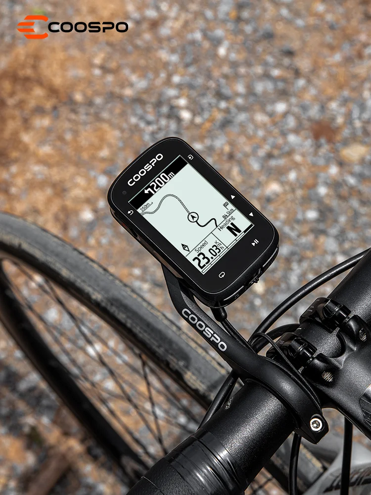 AliExpress COOSPO CS500 GPS Bike Computer Cycling Odometer Wireless Bicycle Speedometer Route Navigation Cycle Stopwatch ANT+ Bluetooth5.0